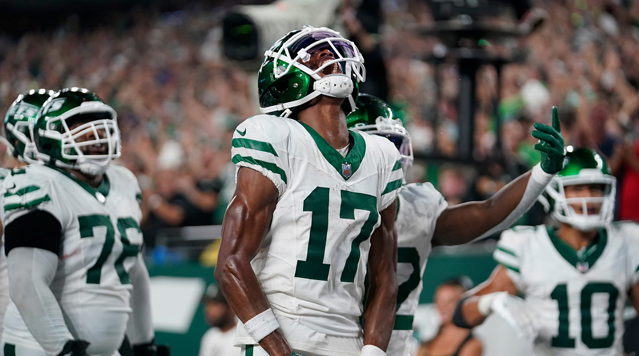 New York Jets wide receiver Garrett Wilson in Week 1